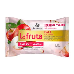 Sabonete Vegetal em Barra La Fruta Davene Vegano Maça 150g