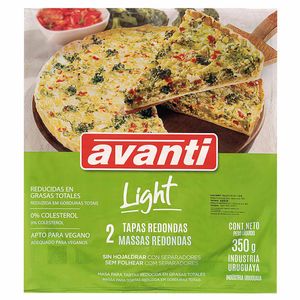 Massa Redonda Light Avanti 350g