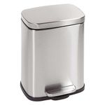 Lixeira-com-Pedal-Multiuso-Retangular-5-Litros-Inox-981995001-21x30x185cm-Zaffari-00