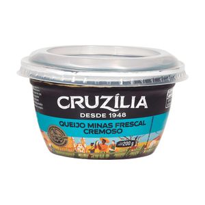 Creme de Queijo Minas Frescal Cruzília 200g