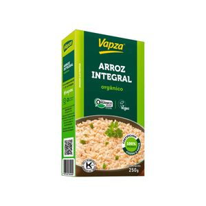 Arroz Integral Orgânico Cozido no Vapor Vapza 250g