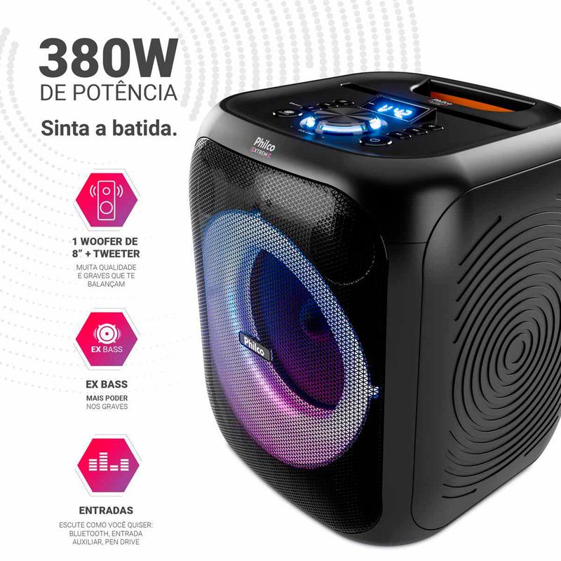Caixa-de-Som-Acustica-Philco-Preta-Bluetooth-380W-PCX4800-Bivolt-Zaffari-03