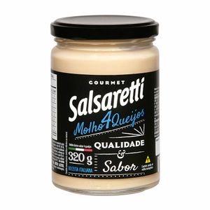 Molho 4 Queijos Salsaretti 320g