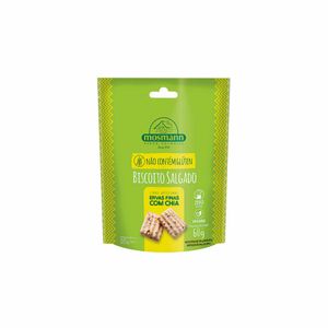 Biscoito Salgado Ervas Finas com Chia sem Glúten Mosmann 60g