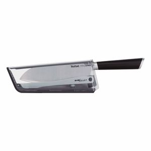 Faca com Afiador EverSharp Inox Tefal