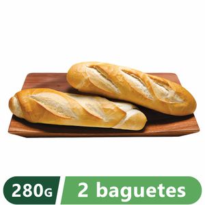 Pão Baguetinho 2 unidades - 286g