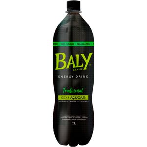 Energético Baly Tradicional sem Açúcar Pet 2 Litros