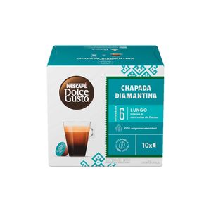 Cápsulas de Café Chapada Diamantina Nescafé Dolce Gusto 10 unidades