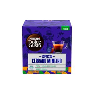 Cápsulas de café Espresso Cerrado Mineiro Nescafé Dolce Gusto 10 unidades