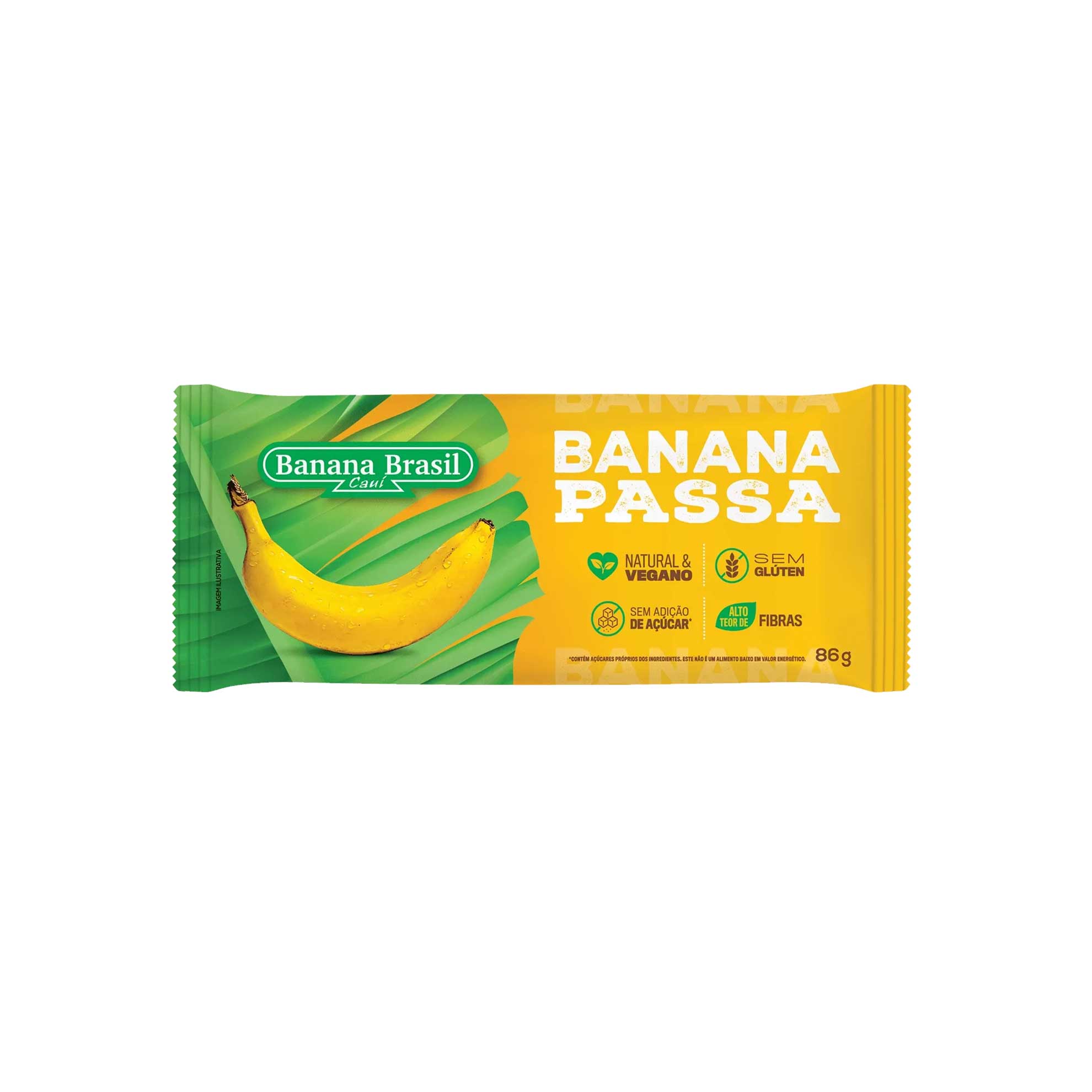 Banana Passa Banana Brasil 86g - Zaffari