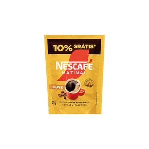Café Solúvel Granulado Matinal Suave Nescafé 40g