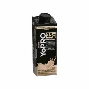 Bebida Láctea de Milkshake de Baunilha Zero Lactose 25g Proteínas YoPRO 250ml