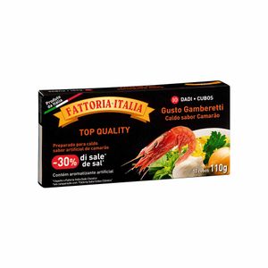 Caldo de Camarão Fattoria Italia 110g