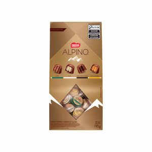 Bombons Sortidos Alpino Nestlé 195g