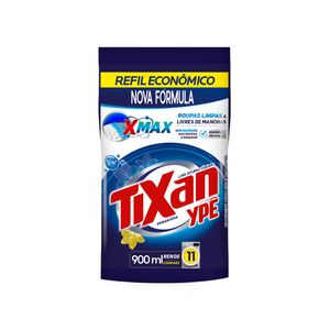 Lava-roupas Líquido Tixan Ypê Primavera Sachê Refil 900ml