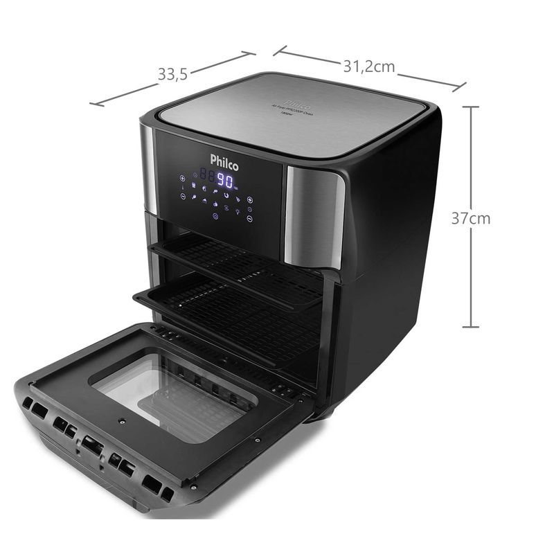 Fritadeira-Air-Fryer-Philco-Oven-PFR2200P-220V-Zaffari-04