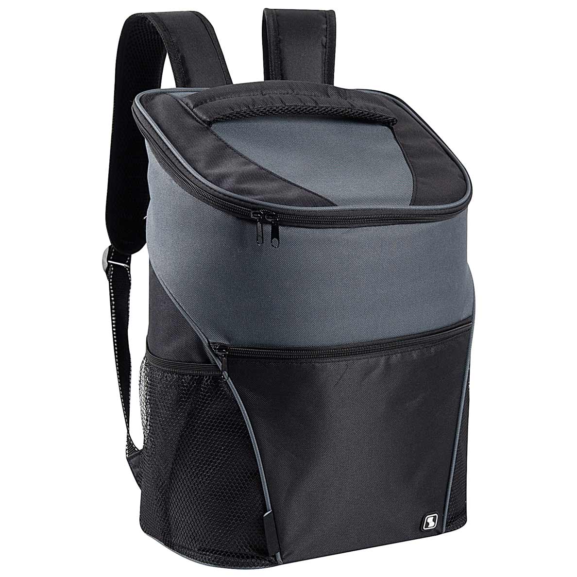 Mochila Térmica Soprano Preta e Cinza 18 Litros - Zaffari