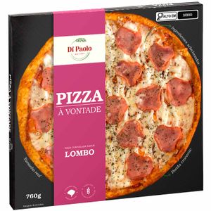 Pizza de Lombo Congelada Di Paolo 760g