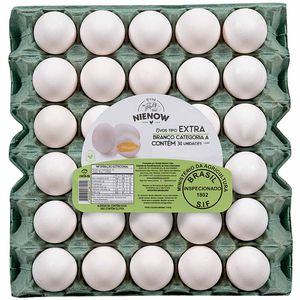 Ovos Brancos Extra Nienow 30 unidades