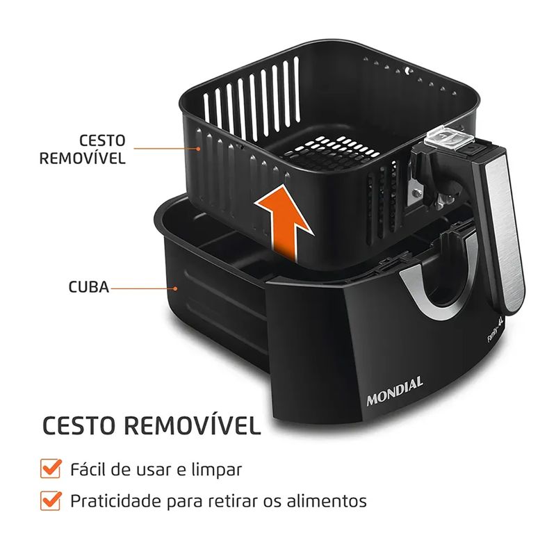 Fritadeira-Air-Fryer-Mondial-4-Litros-AFN-40BI-220V-Zaffari-02