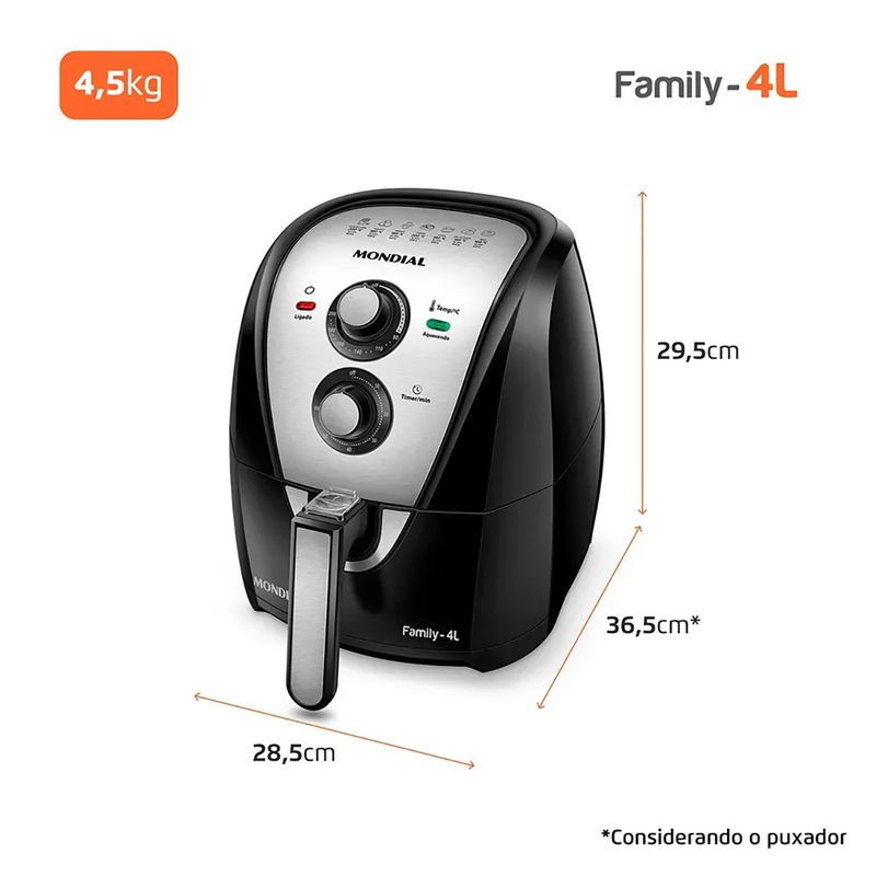 Fritadeira-Air-Fryer-Mondial-4-Litros-AFN-40BI-220V-Zaffari-04