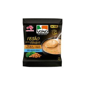 Sopa Instantânea de Feijão com Couve Vono 35g