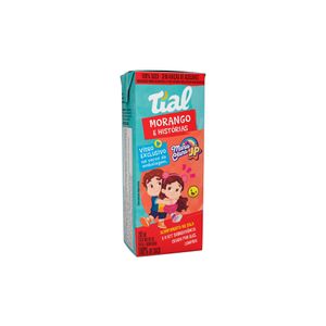 Suco de Morango e Pera sem Adição de Açúcar 100% Suco Tial 200ml