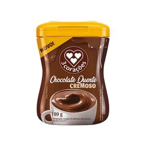 Chocolate Quente Cremoso em Pó 3 Corações 180g