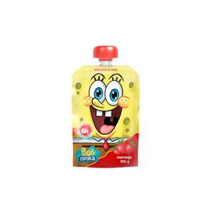 Iogurte Com Polpa de Morango Parcialmente Desnatado Bob Esponja Elegê 100g