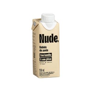 Bebida de Aveia Orgânica com Baunilha sem Glúten Nude 250ml