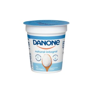 Iogurte Natural Integral Só Leite & Fermento Vivo Danone 160g