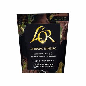 Café Torrado e Moído Gourmet Cerrado Mineiro L'Or 250g