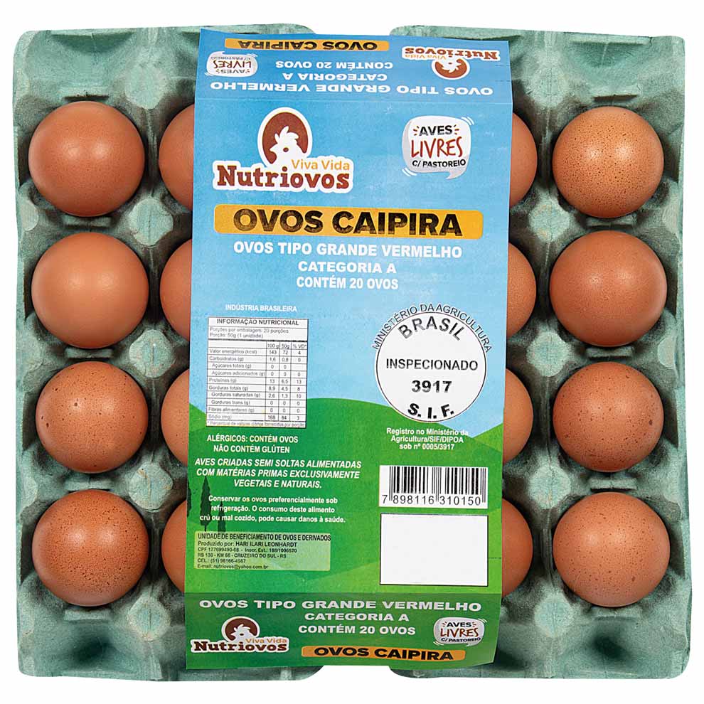 Clara de Ovo Pasteurizada Resfriada Mastereggs 1kg - Zaffari