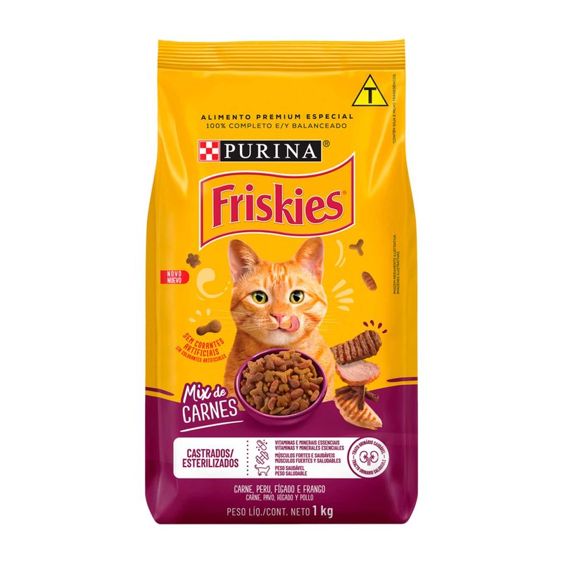 Racao-para-Gatos-Friskies-Purina-Castrados-Mix-Carnes-1kg-Zaffari-00