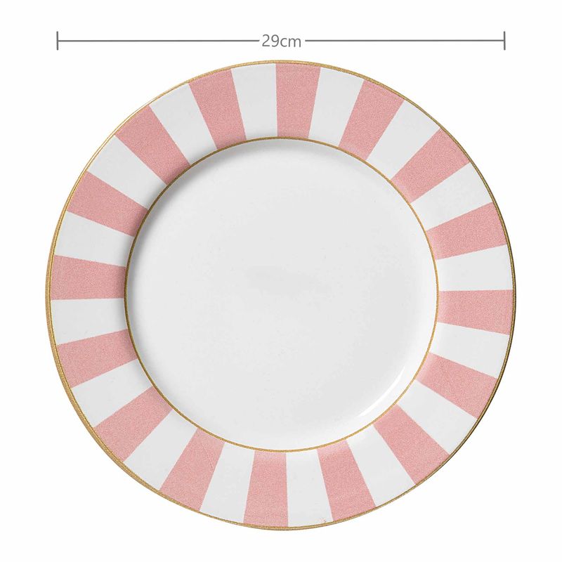 Prato-Raso-Ceramica-Stripe-Rosa-29cm-1213-101-Alleanza-Zaffari-01