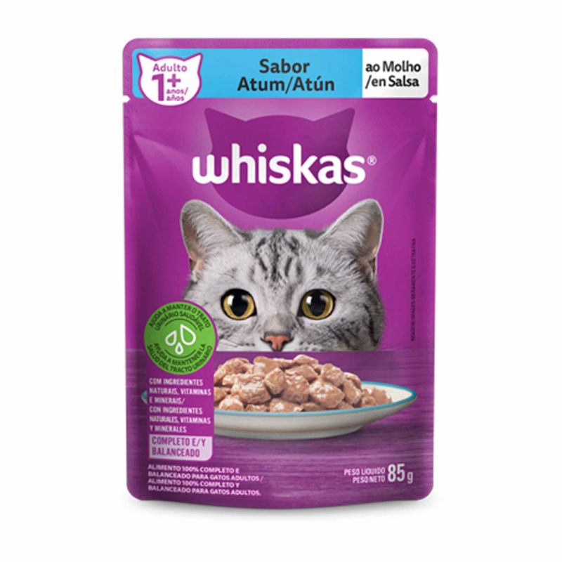 Racao-Umida-para-Gatos-Whiskas--Atum-1--Anos-Sache-85g-Zaffari-00