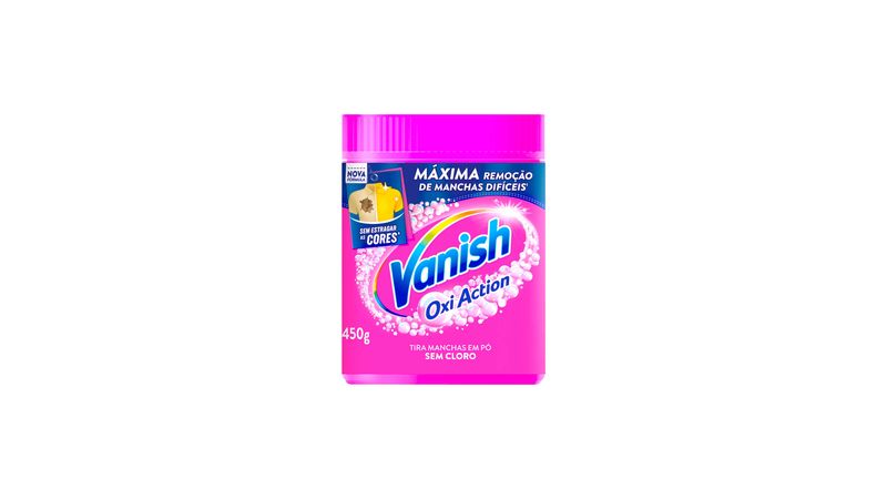 Tira Manchas em Pó Vanish Oxi Action Multi Power 450g - Zaffari