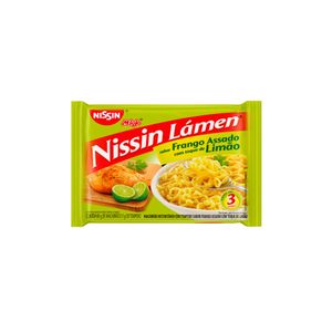 Macarrão Instantâneo Frango Assado com Toque de Limão Nissin Lámen 85g