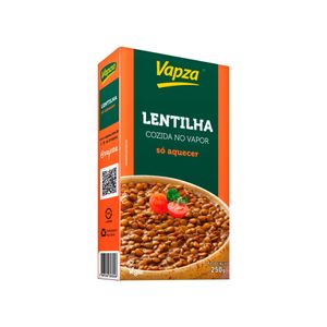 Lentilha Cozida no Vapor Vapza 250g