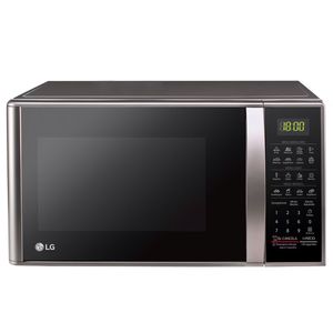 Forno Micro-ondas LG Prata 30 litros Easy Clean MS3043BR 127V