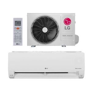 Ar-Condicionado Split 12000 BTUs LG Dual Inverter Quente e Frio S3W12JA31A 220V