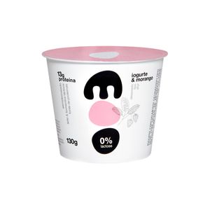 Iogurte de Morango Skyr Zero Lactose Semidesnatado Moo 130g