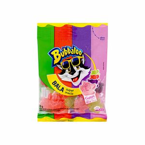 Bala Mix Gatos Super Macia Bubbaloo 75g