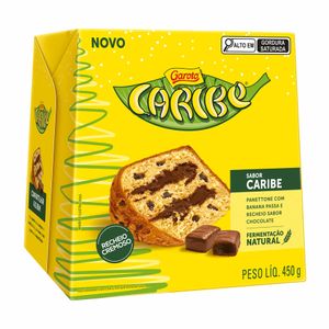 Panettone Caribe Garoto 450g