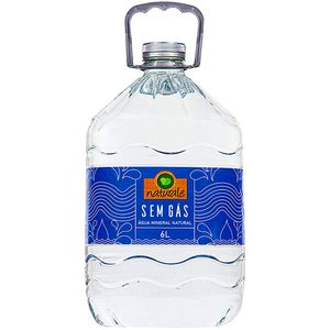 Água Mineral sem Gás Naturale 6 Litros