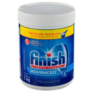Detergente em Pó para Máquinas de Lavar Louças Advenced Finish 1kg