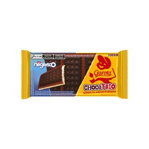 Chocolate Garoto Choco Trio com Recheio de Negresco 90g