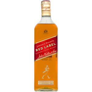 Whisky Escocês Johnnie Walker Red Label 8 Anos 1 Litro