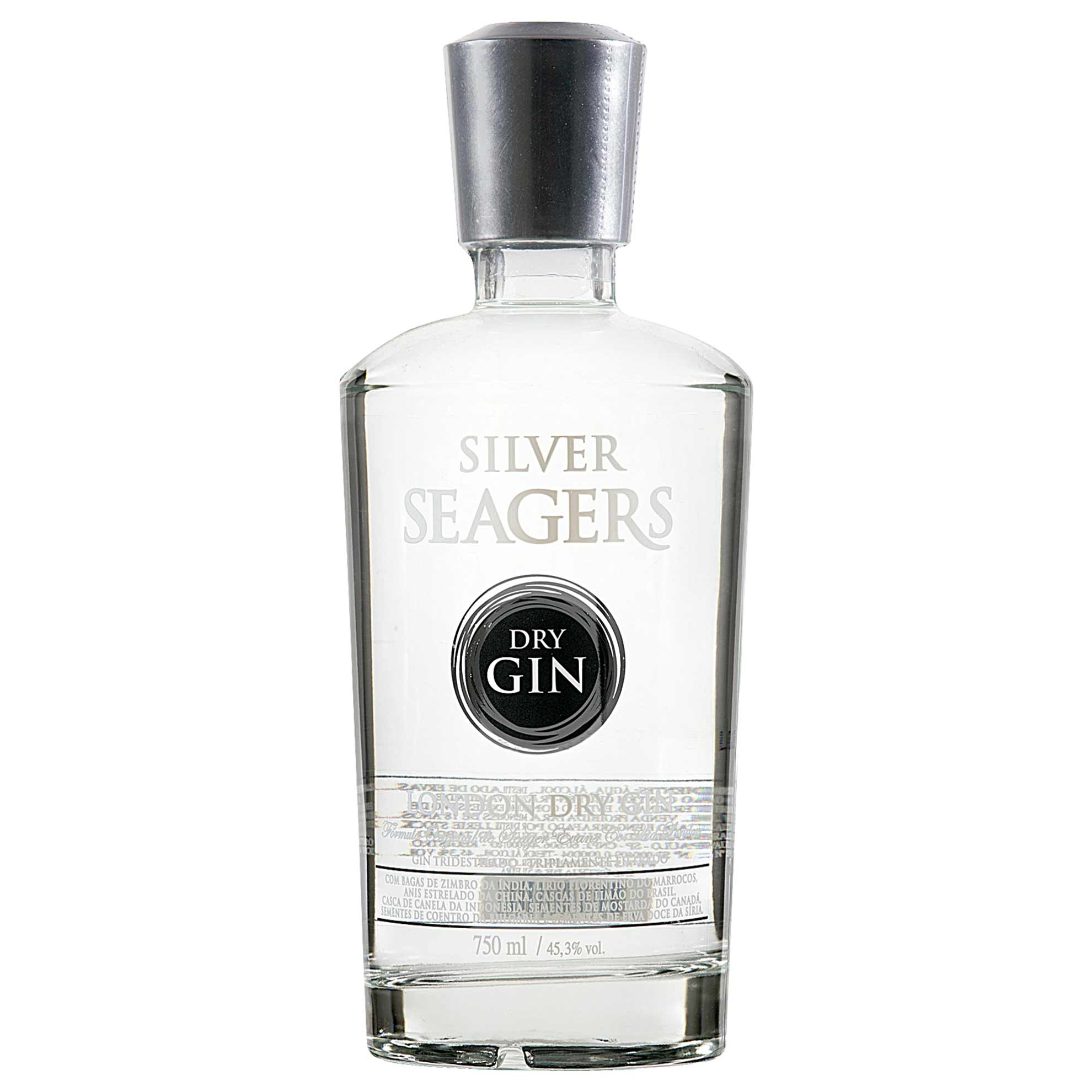 Gin London Dry Silver Seagers - Zaffari