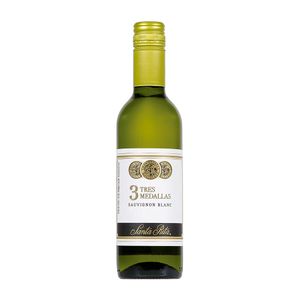 Santa Rita 3 Medallas Sauvignon Blanc Chileno Vinho Branco 375ml